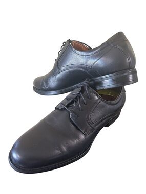 Florsheim  Comfotech Leather Upper E-Wide Black Oxford Box -Dress Shoes Men’s